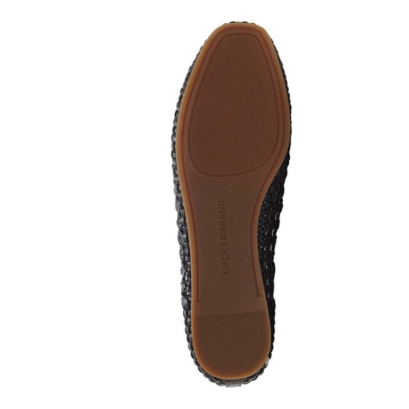 Lucky Brand Woven Leather Flat - Picture 7 of 7